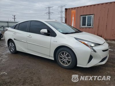 Czwarte zdjęcie samochodu z boku: 2018 TOYOTA PRIUS VIN:JTDKBRFU0J3585888 - miniatura
