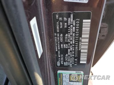 Zdjęcie 14 z 15 samochodu: 2014 KIA OPTIMA LX VIN:5XXGM4A71EG349602 - miniatura