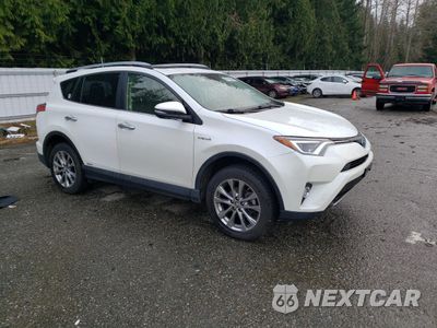 Czwarte zdjęcie samochodu z boku: 2018 TOYOTA RAV4 HV LIMITED VIN:JTMDJREV6JD249341 - miniatura