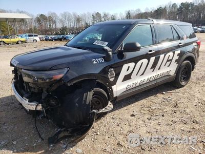 2021 FORD EXPLORER POLICE INTERCEPTOR 1FM5K8AB7MGC00297 - główne zdjęcie licytacji z USA - miniatura