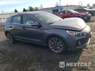 Czwarte zdjęcie samochodu z boku: 2018 HYUNDAI ELANTRA GT SPORT VIN:KMHH55LCXJU080131 - miniatura