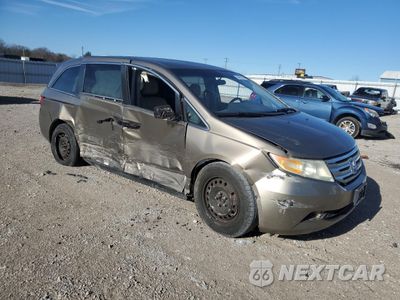 Czwarte zdjęcie samochodu z boku: 2013 HONDA ODYSSEY LX VIN:5FNRL5H28DB045597 - miniatura