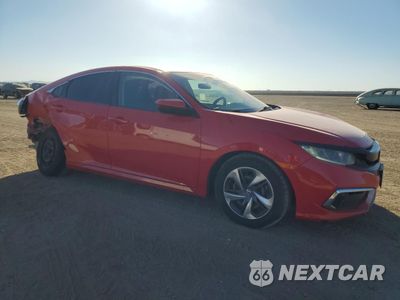 Czwarte zdjęcie samochodu z boku: 2020 HONDA CIVIC LX VIN:2HGFC2F62LH536619 - miniatura