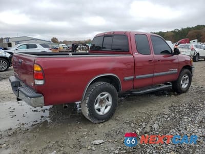 Trzecie zdjęcie samochodu z tyłu: 2001 TOYOTA TUNDRA ACCESS CAB VIN:5TBRT34171S186291 - miniatura