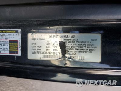 Zdjęcie 12 z 12 samochodu: 2008 SMART FORTWO PURE VIN:WMEEJ31X68K136277 - miniatura