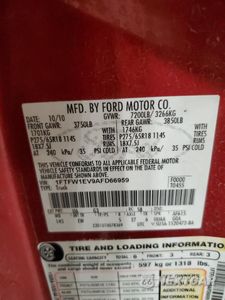 Zdjęcie 14 z 14 samochodu: 2010 FORD F150 SUPERCREW VIN:1FTFW1EV9AFD66959 - miniatura