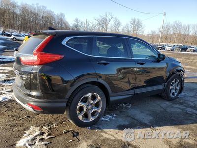 Trzecie zdjęcie samochodu z tyłu: 2018 HONDA CR-V EX VIN:7FARW2H56JE041841 - miniatura