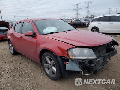 Czwarte zdjęcie samochodu z boku: 2013 DODGE AVENGER SXT VIN:1C3CDZCB8DN634107 - miniatura