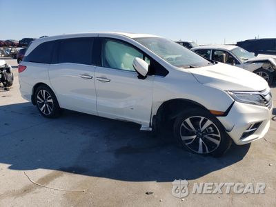 Czwarte zdjęcie samochodu z boku: 2019 HONDA ODYSSEY ELITE VIN:5FNRL6H94KB105746 - miniatura