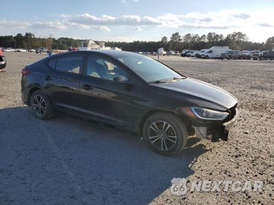 Czwarte zdjęcie samochodu z boku: 2017 HYUNDAI ELANTRA SE VIN:KMHD74LF4HU155932 - miniatura