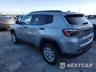 Drugie zdjęcie samochodu z przodu: 2021 JEEP COMPASS SPORT VIN:3C4NJDAB8MT571979 - miniatura
