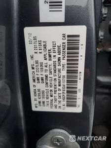 Zdjęcie 12 z 13 samochodu: 2012 HONDA ACCORD SE VIN:1HGCP2F60CA110756 - miniatura