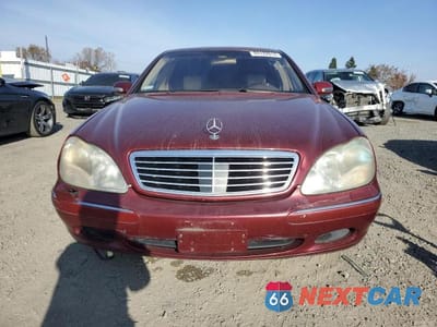 Piąte zdjęcie samochodu w środku: 2001 MERCEDES-BENZ S 500 VIN:WDBNG75J11A146557 - miniatura