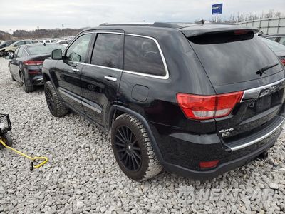 Drugie zdjęcie samochodu z przodu: 2013 JEEP GRAND CHEROKEE OVERLAND VIN:1C4RJFCG4DC600234 - miniatura