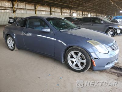 Czwarte zdjęcie samochodu z boku: 2005 INFINITI G35 VIN:JNKCV54E45M412356 - miniatura