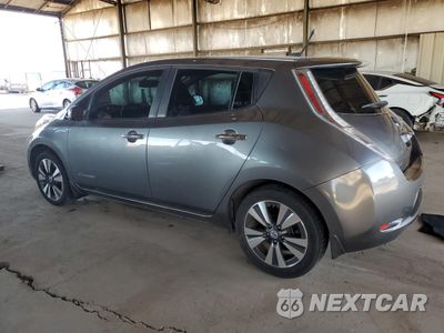 Drugie zdjęcie samochodu z przodu: 2014 NISSAN LEAF S VIN:1N4AZ0CP3EC333758 - miniatura