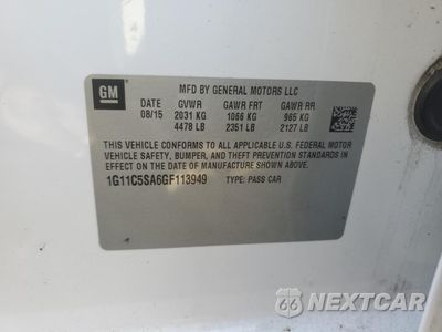 Zdjęcie 12 z 13 samochodu: 2016 CHEVROLET MALIBU LIMITED LT VIN:1G11C5SA6GF113949 - miniatura