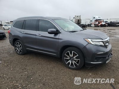 Czwarte zdjęcie samochodu z boku: 2021 HONDA PILOT TOURING VIN:5FNYF5H92MB040248 - miniatura