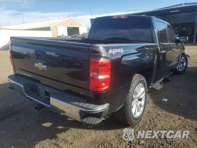 Trzecie zdjęcie samochodu z tyłu: 2014 CHEVROLET SILVERADO K1500 LT VIN:3GCUKREH6EG322546 - miniatura