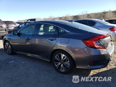Drugie zdjęcie samochodu z przodu: 2018 HONDA CIVIC EX VIN:JHMFC1F34JX003497 - miniatura
