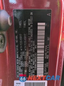 Zdjęcie 13 z 13 samochodu: 2021 TOYOTA SIENNA LE VIN:5TDKRKECXMS005383 - miniatura