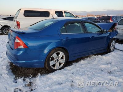 Trzecie zdjęcie samochodu z tyłu: 2011 FORD FUSION SPORT VIN:3FAHP0KC5BR231393 - miniatura