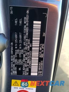 Zdjęcie 15 z 15 samochodu: 2015 LEXUS NX 200T VIN:JTJYARBZ1F2016525 - miniatura