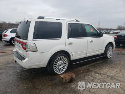 Trzecie zdjęcie samochodu z tyłu: 2015 LINCOLN NAVIGATOR VIN:5LMJJ2JT0FEJ00674 - miniatura