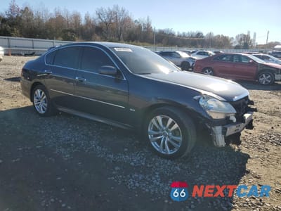 Czwarte zdjęcie samochodu z boku: 2008 INFINITI M35 BASE VIN:JNKAY01F28M651584 - miniatura