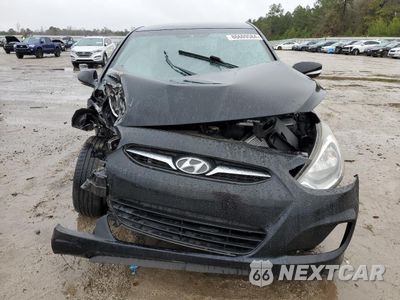 Piąte zdjęcie samochodu w środku: 2013 HYUNDAI ACCENT GLS VIN:KMHCU5AE1DU130498 - miniatura
