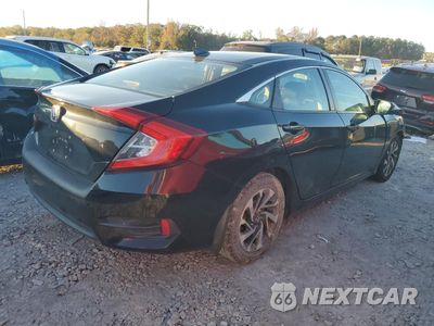 Trzecie zdjęcie samochodu z tyłu: 2017 HONDA CIVIC EX VIN:19XFC2F75HE011452 - miniatura