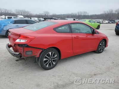 Trzecie zdjęcie samochodu z tyłu: 2013 HONDA CIVIC EX VIN:2HGFG3A83DH502130 - miniatura