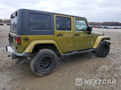 Trzecie zdjęcie samochodu z tyłu: 2008 JEEP WRANGLER UNLIMITED SAHARA VIN:1J4GA59148L500526 - miniatura