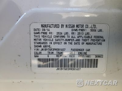 Zdjęcie 15 z 15 samochodu: 2015 INFINITI Q50 BASE VIN:JN1BV7AR3FM391407 - miniatura