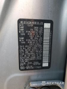 Zdjęcie 12 z 13 samochodu: 2009 NISSAN CUBE BASE VIN:JN8AZ28R99T129556 - miniatura