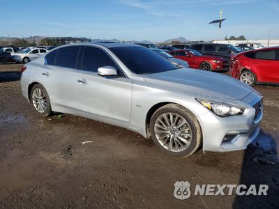 Czwarte zdjęcie samochodu z boku: 2018 INFINITI Q50 LUXE VIN:JN1EV7AP9JM353832 - miniatura