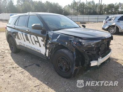 Czwarte zdjęcie samochodu z boku: 2021 FORD EXPLORER POLICE INTERCEPTOR VIN:1FM5K8AB7MGC00297 - miniatura