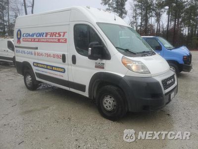 Czwarte zdjęcie samochodu z boku: 2019 RAM PROMASTER 2500 2500 HIGH VIN:3C6TRVCG7KE523008 - miniatura