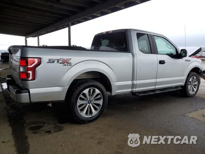 Trzecie zdjęcie samochodu z tyłu: 2018 FORD F150 SUPER CAB VIN:1FTEX1EP2JKC55297 - miniatura