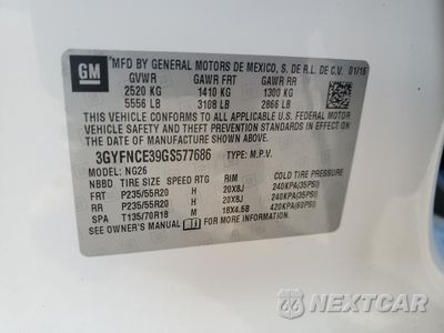 Zdjęcie 15 z 16 samochodu: 2016 CADILLAC SRX PERFORMANCE COLLECTION VIN:3GYFNCE39GS577686 - miniatura