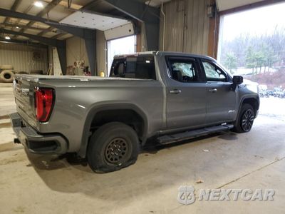 Trzecie zdjęcie samochodu z tyłu: 2019 GMC SIERRA K1500 AT4 VIN:1GTP9EEL1KZ221187 - miniatura