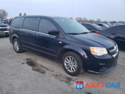 Czwarte zdjęcie samochodu z boku: 2014 DODGE GRAND CARAVAN SE VIN:2C4RDGBGXER187887 - miniatura