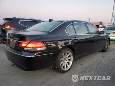 Trzecie zdjęcie samochodu z tyłu: 2006 BMW 750 LI VIN:WBAHN83556DT33416 - miniatura