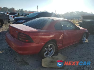 Trzecie zdjęcie samochodu z tyłu: 1995 FORD MUSTANG GT VIN:1FALP42T0SF132477 - miniatura