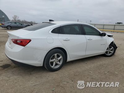 Trzecie zdjęcie samochodu z tyłu: 2017 CHEVROLET MALIBU LS VIN:1G1ZC5ST0HF223093 - miniatura