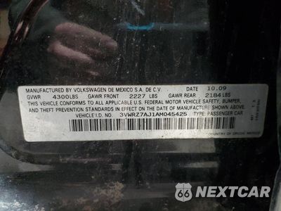 Zdjęcie 12 z 13 samochodu: 2010 VOLKSWAGEN JETTA SE VIN:3VWRZ7AJ1AM045425 - miniatura