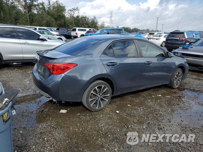 Trzecie zdjęcie samochodu z tyłu: 2018 TOYOTA COROLLA L VIN:5YFBURHE0JP806008 - miniatura