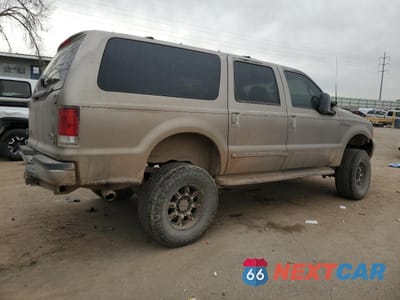 Trzecie zdjęcie samochodu z tyłu: 2000 FORD EXCURSION XLT VIN:1FMSU41F9YEE56225 - miniatura