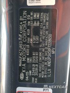Zdjęcie 16 z 16 samochodu: 2015 KIA SOUL + VIN:KNDJP3A5XF7228650 - miniatura