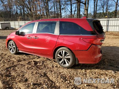 Drugie zdjęcie samochodu z przodu: 2022 HONDA ODYSSEY TOURING VIN:5FNRL6H80NB066939 - miniatura